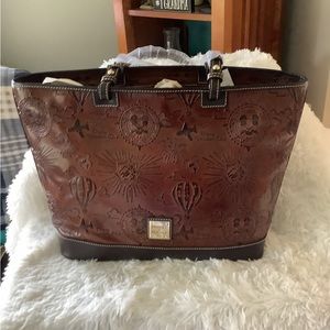 Dooney and Bourke brown Disney tote